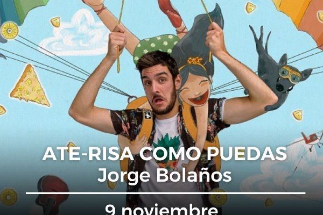 Jorge Bolaños: «Ate-risa como puedas» Jorge Bolaños: «Ate-risa como puedas»